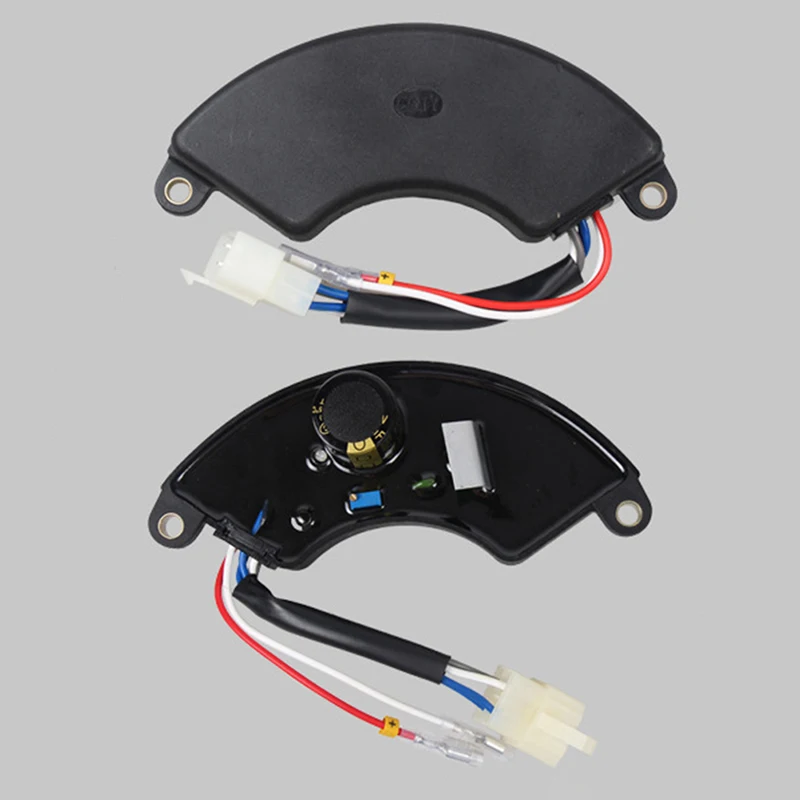 1PC Single Phase Crescent AVR Regulator, 5-8KW Automatic Rectifier for Gasoline Generator