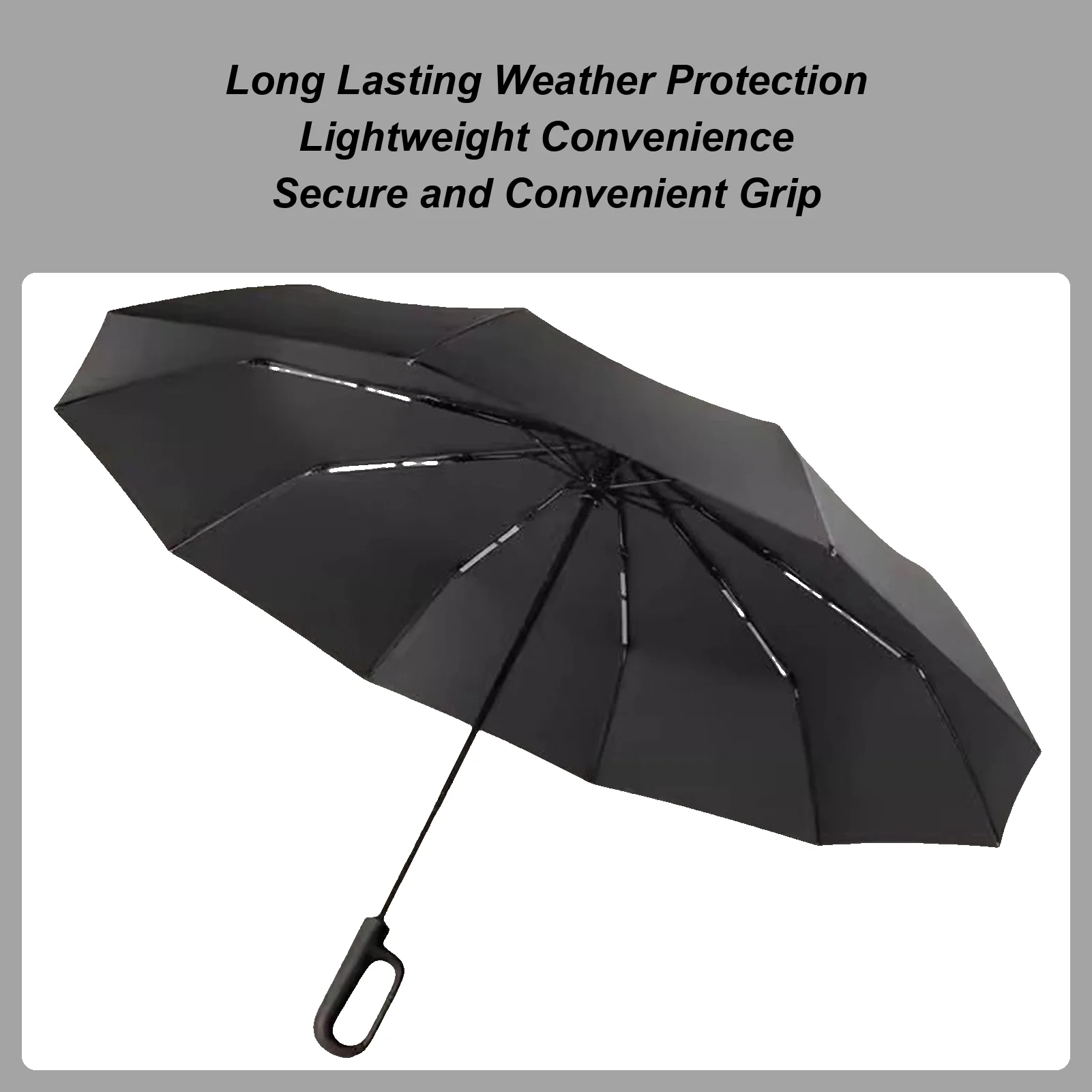 

Кольцевой зонт, ветрозащитный автоматический открытый зонт, легкий толстый портативный женский и мужской уличный аксессуар для рыбалки, праздника