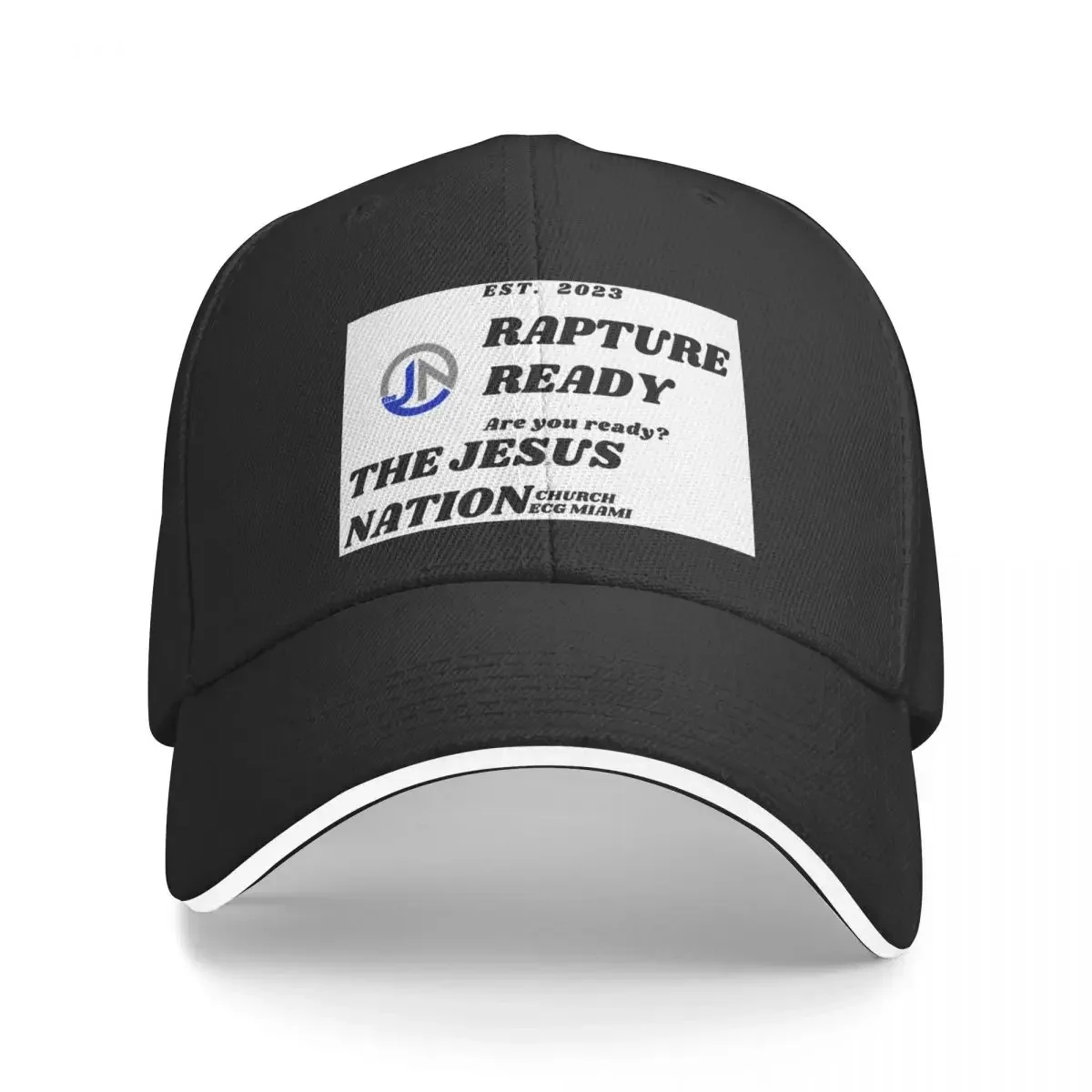 

Scripture Rapture Ready-Jesus Nation Church Baseball Cap New In The Hat Icon Luxury Brand Women's Hats 2025 Men's