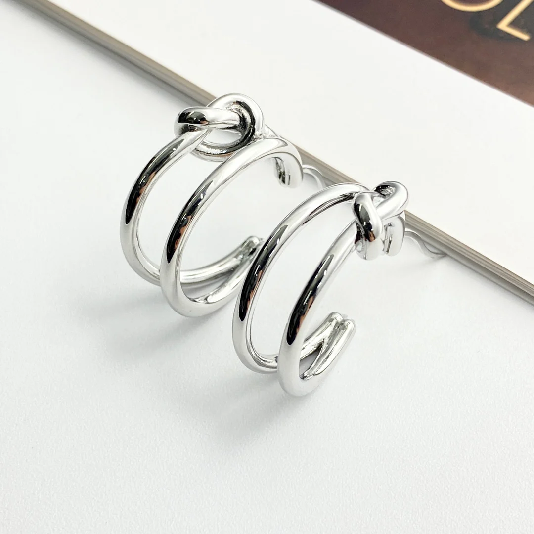 

New Twist Hoop Earrings for Women Hot Sale