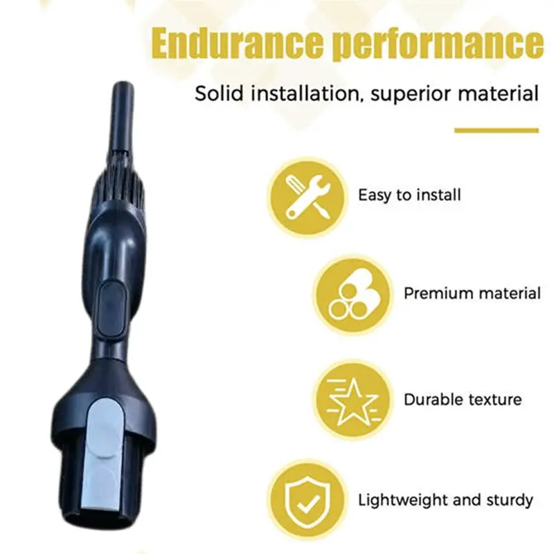B98A-2 In 1 Long Flat Suction For Roborock A30 / A30pro Steam / A30 Pro Combo / H5 Flexible Combination Tool Brush Spare Part