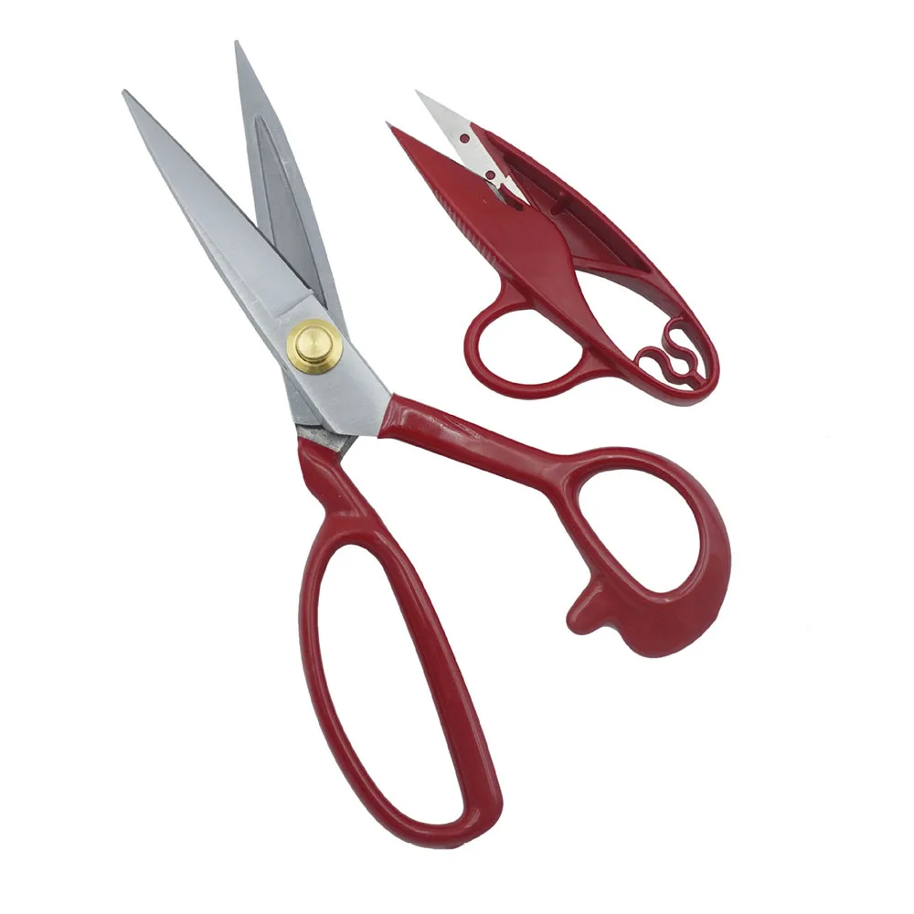 

Stainless Steel V Style Sharp Fabric Sewing Shear Craft Quilting Tool Household DIY Cross Embroidery Tailor Scissor