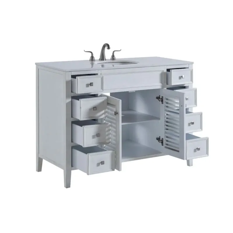 

American bathroom combination rock slab solid wood floor bathroom cabinet toilet washbasin storage cabinet