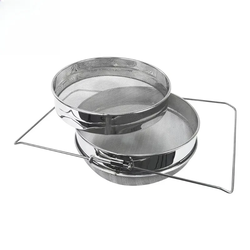 

Beekeeping Equipment Bee Honey Filter Filter Stainless Steel Double Sieve