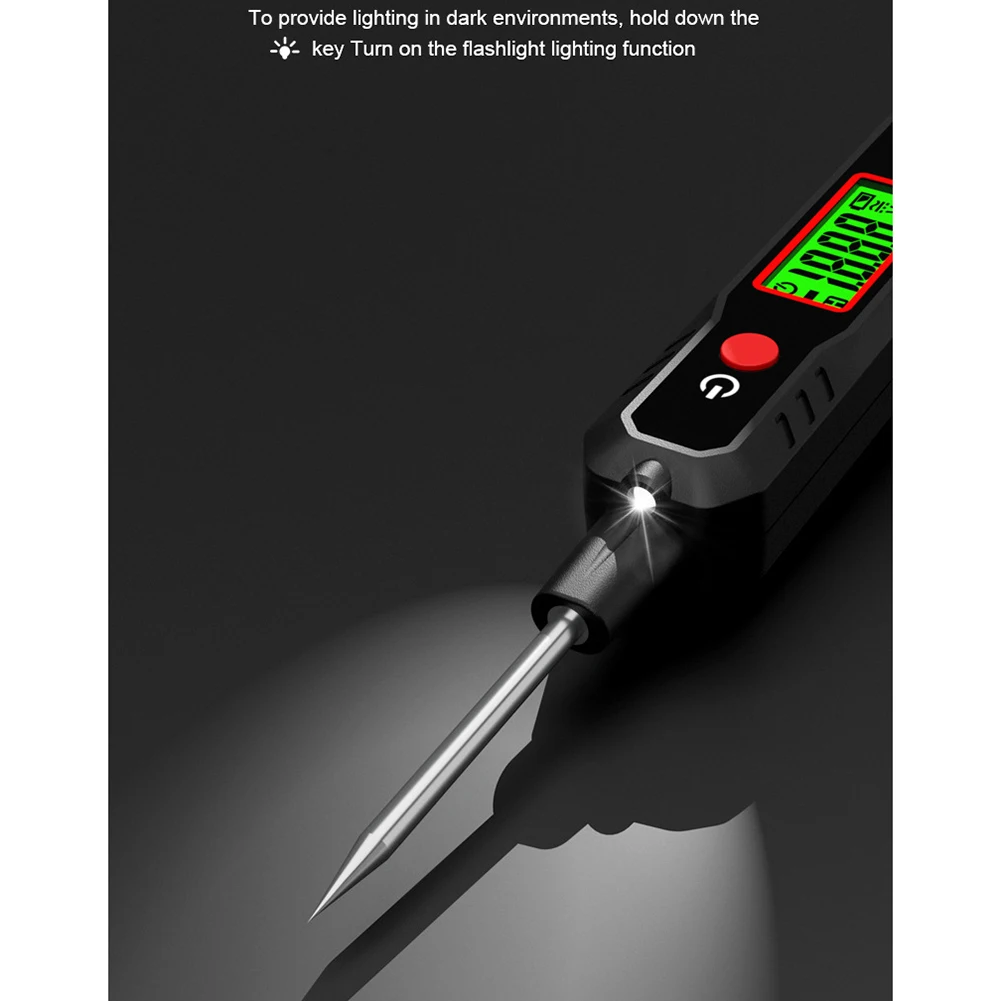 Circuit Detection Tool Automobile Maintenance Tester Dark Environment Measurement Metal Probe Oxidation Resistant Probe