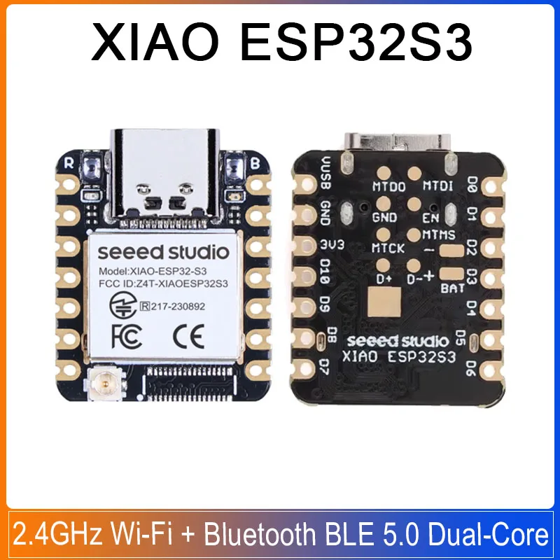 XIAO ESP32S3 Sense ESP32S3/ ESP32C3 Seeed Studio ESP32S3 Plus C3 2.4GHz Mini WiFi Bluetooth BLE 5.0 Dwurdzeniowa Płytka Rozwojowa — zdjęcie produktu 7