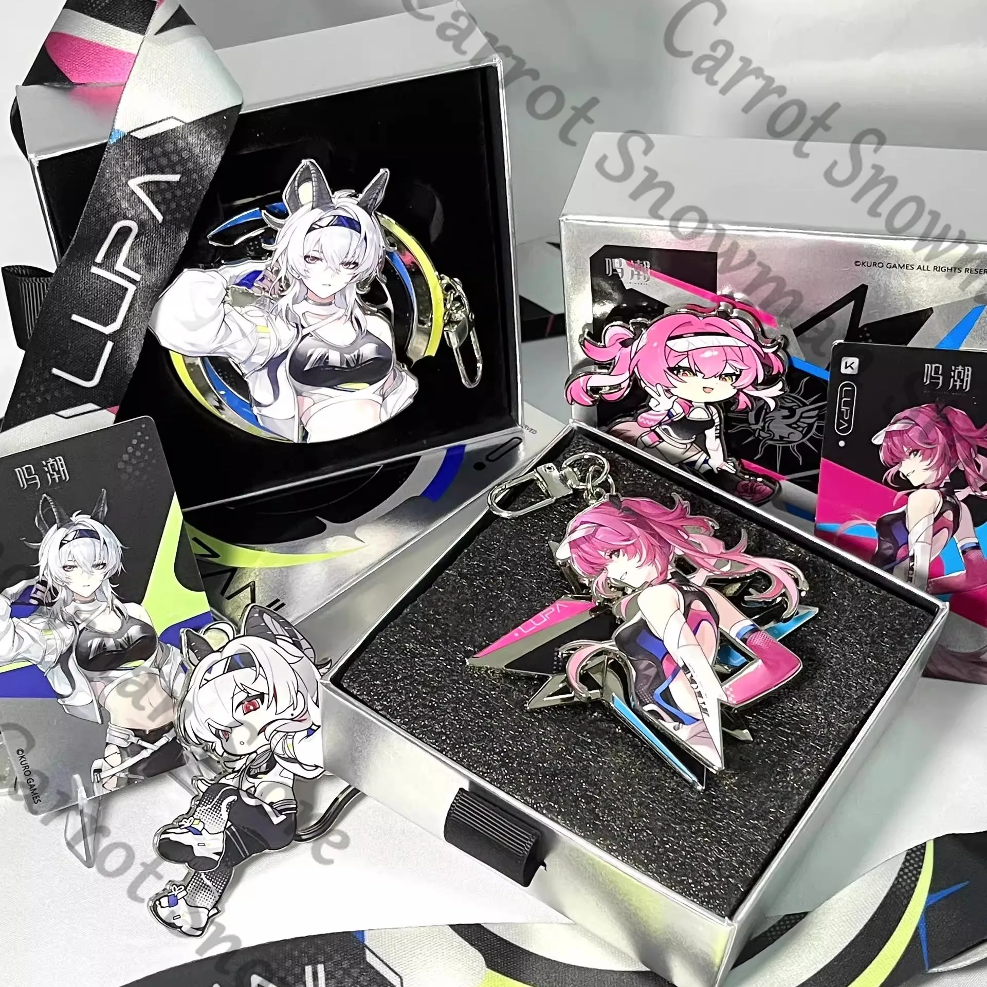 

Keep × Wuthering Waves colleagues Lupa Za ni ambitus Genuine Resonance Medal exquisite High Quality collect gift