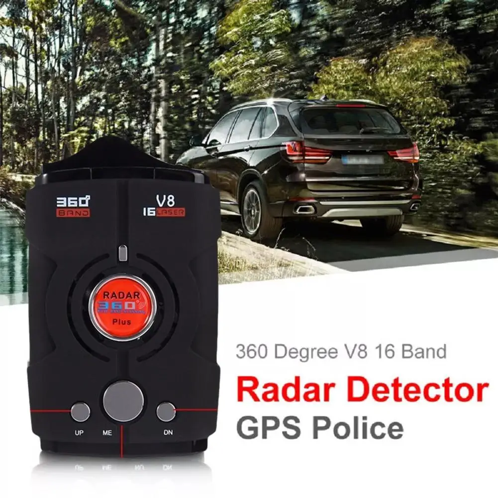 Best Car Recorder & Car Rad V8-Plush 360 Degree Ka Band English X VGR Laser Or K Signature Language Full Russian A E9J7