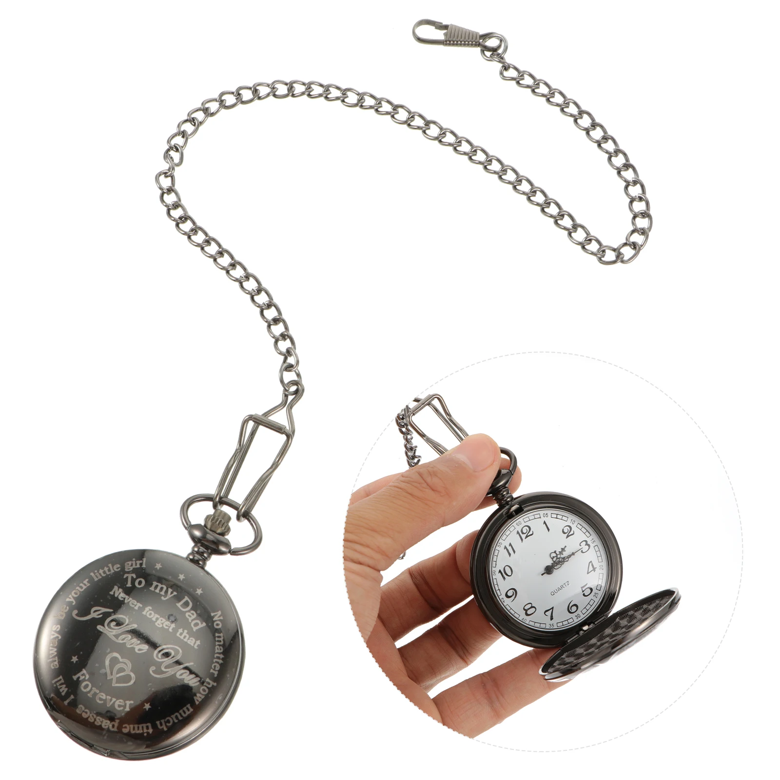 

Vintage Pocket Watch Clothing Accessories Quartz Movement Retro Necklace Unisex Hanging