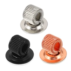 2/3/4Pcs Metal Single Hole Pen Loop Holder Rotatable Self Adhesive Pens Clip With Spring Loop Pen Holder Clips Office Supplies