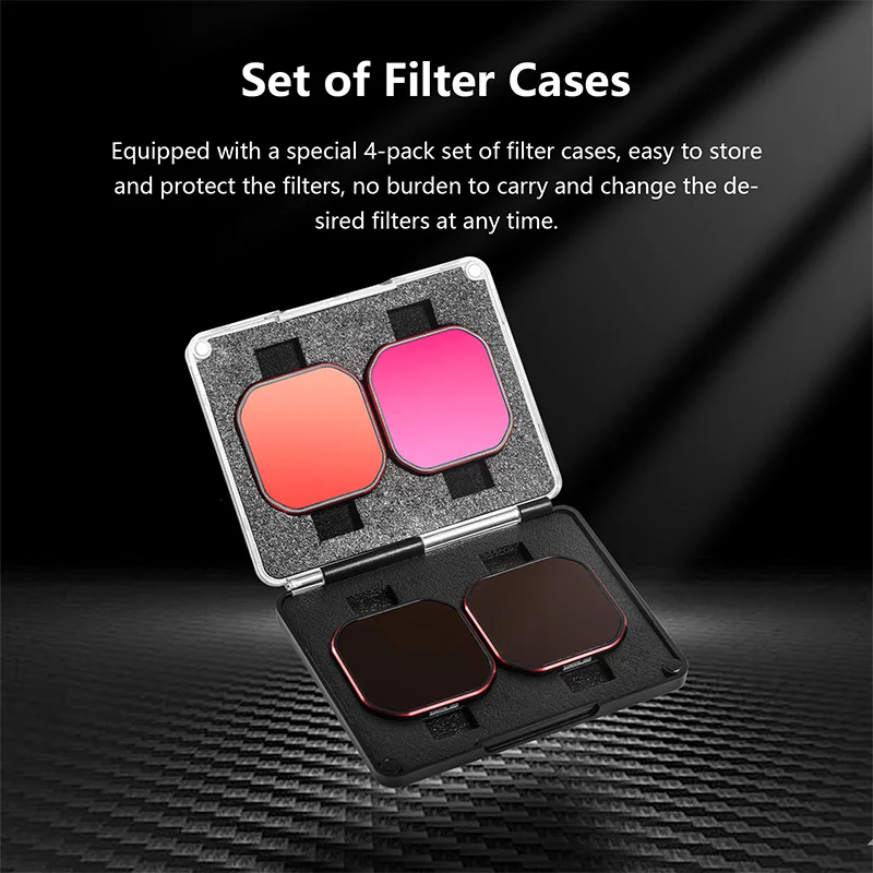 STARTRC Lens Filter Set for Insta360 ACE PRO 2 Camera Accessories ND Filters Kit ND16/32/64/128PL Anti-fog Filter