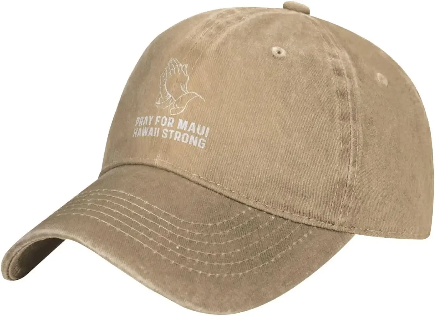 Pray for Maui Hawaii Strong Cap for Men Baseball Cap Adjustable Cap