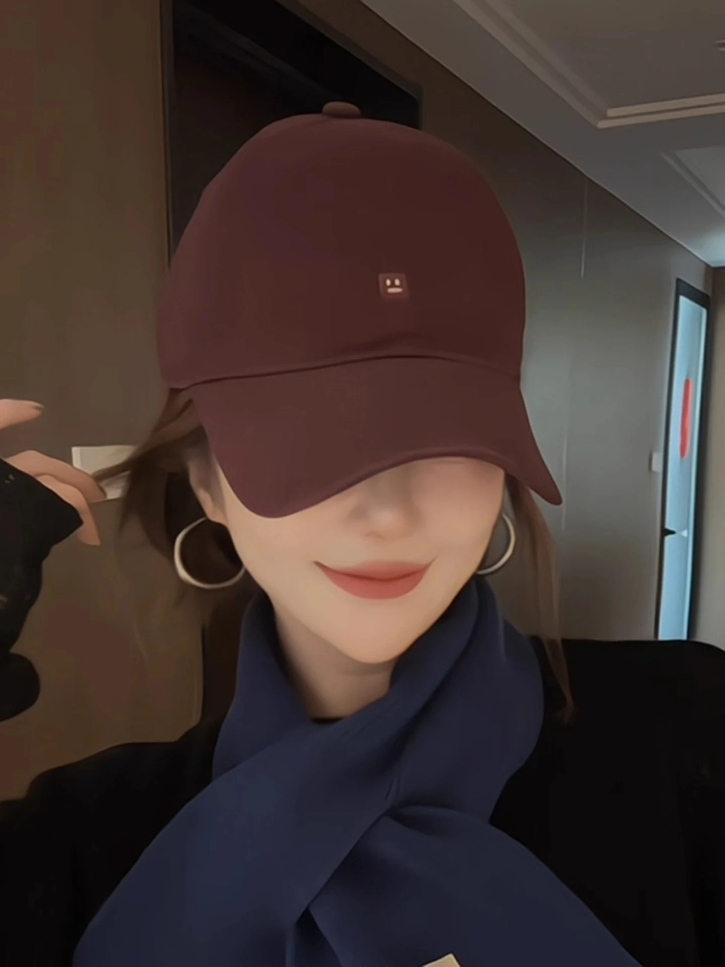 casual-ex-bone-de-beisebol-coreano-sle-dubill-chapeu-primavera-outono-nova-faion-pequena-aparencia-rosto-protecao-solar-dobravel