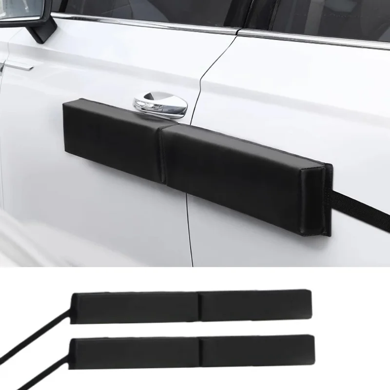 98x11x4CM Car Door Protector Magnetic Folding Connected Style Body Side Edge Guard Decorative Anti-scratch Protection Strips