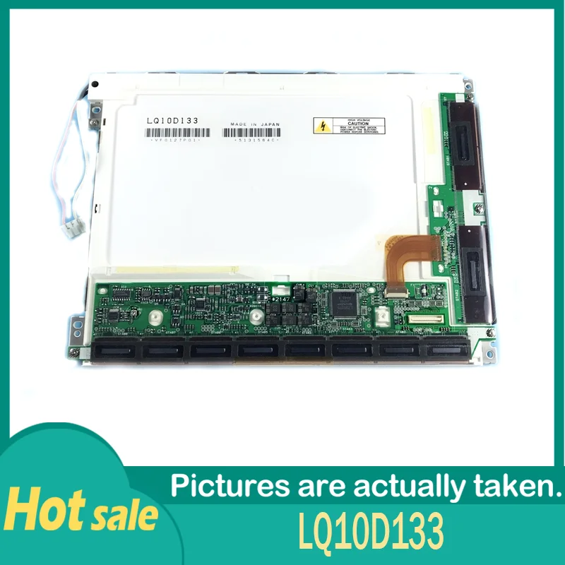 Tela de exibição industrial 100% original de 10,4 polegadas 640 * 480 LQ10D133