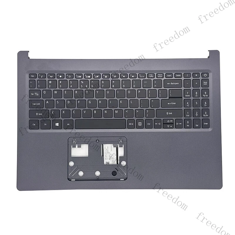 HTS  Palmrest with Backlit Keyboard US for Acer Aspire 3 A315-55G A18Q13