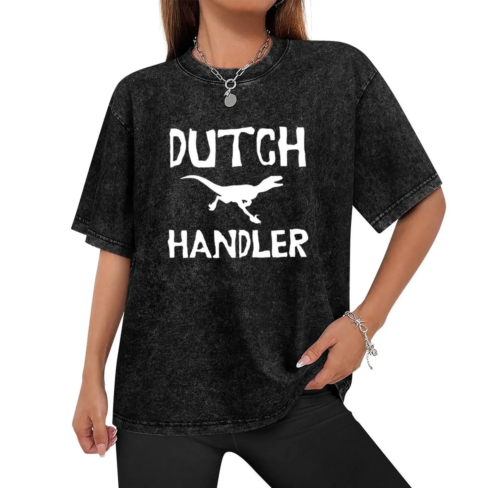 Dutch Handler - Cool Dutch Shepherd Dutchie Gift T-Shirt graphics quick drying summer top Men's t-shirt