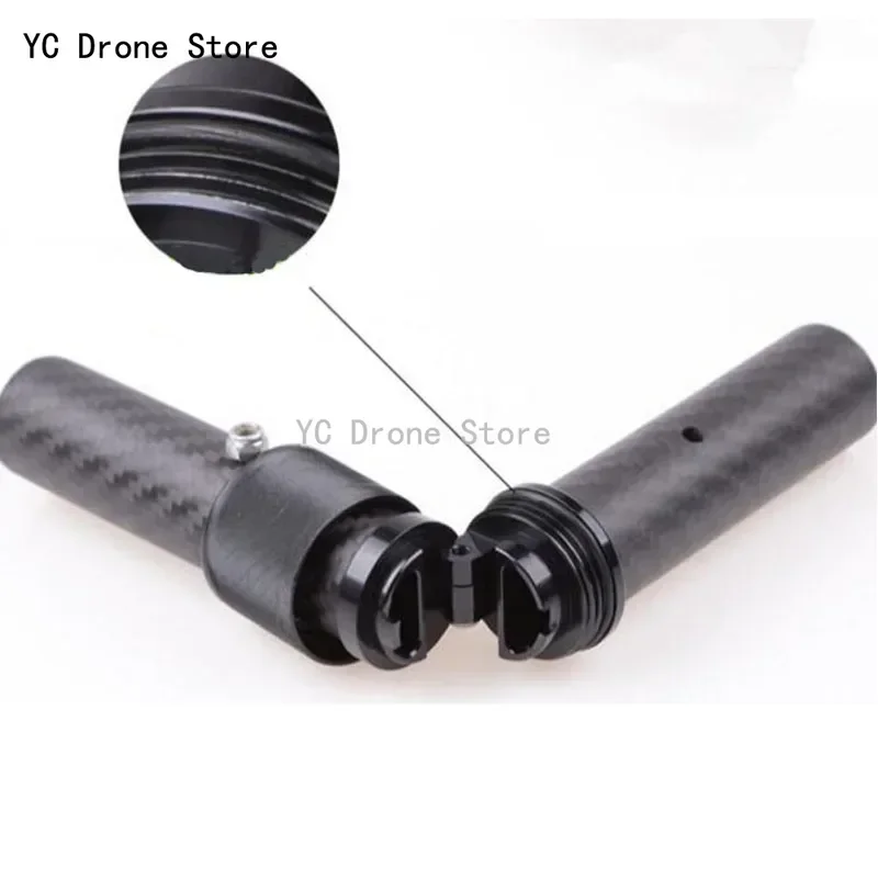 20mm 25mm 40mm Carbon Tube Horizontal Self-Locking Folding Arm Joint Connector for Spraying Frame Parts