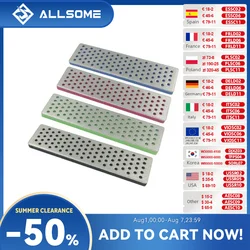ALLSOME 100x25x2mm Diamond Sharpening Stones For Ice Snowboard Ski Edges Skiing Sharpeners Grit 240 360 500 1000 Abrasive Tool