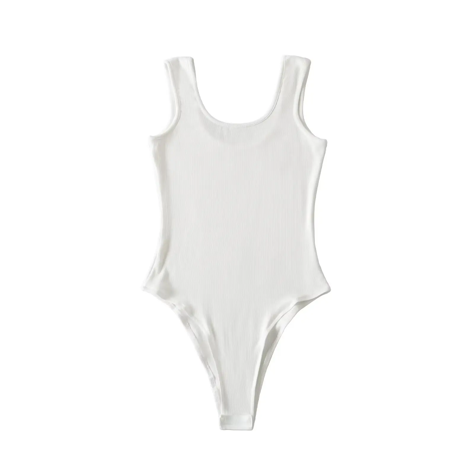 섹시한 페이스 라인드 스트랩 베스트 여성 이너웨어 하이웨이스트 스트레이트 컷 출퇴근 스포츠 팬츠 이너웨어