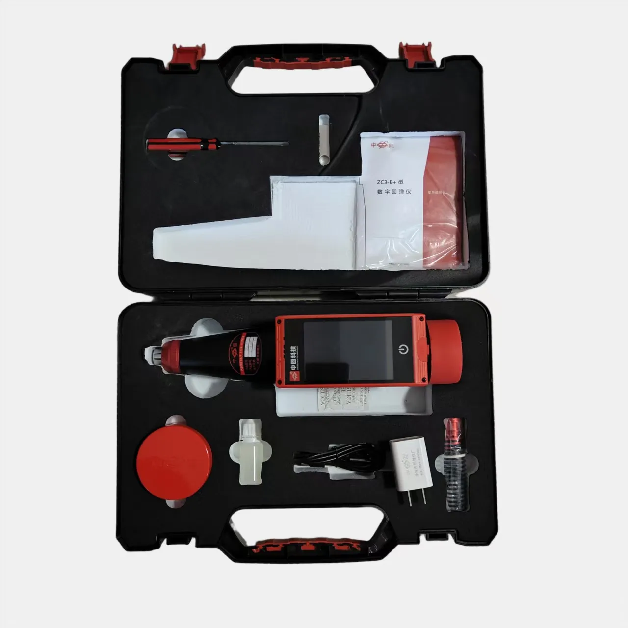 ZC3-E+ Digital Concrete Rebound Hammer Digital Concrete Hardness Tester Digital Rebound Tester
