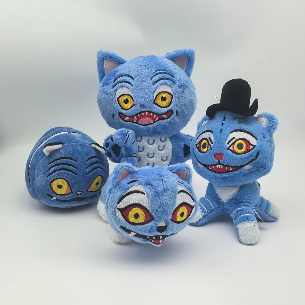 

2025**New Kpop Demon Plush Toys Game Hunters Tiger Stuffed Toy Doll Blue Tiger Animals Plushie Birthday Gifts