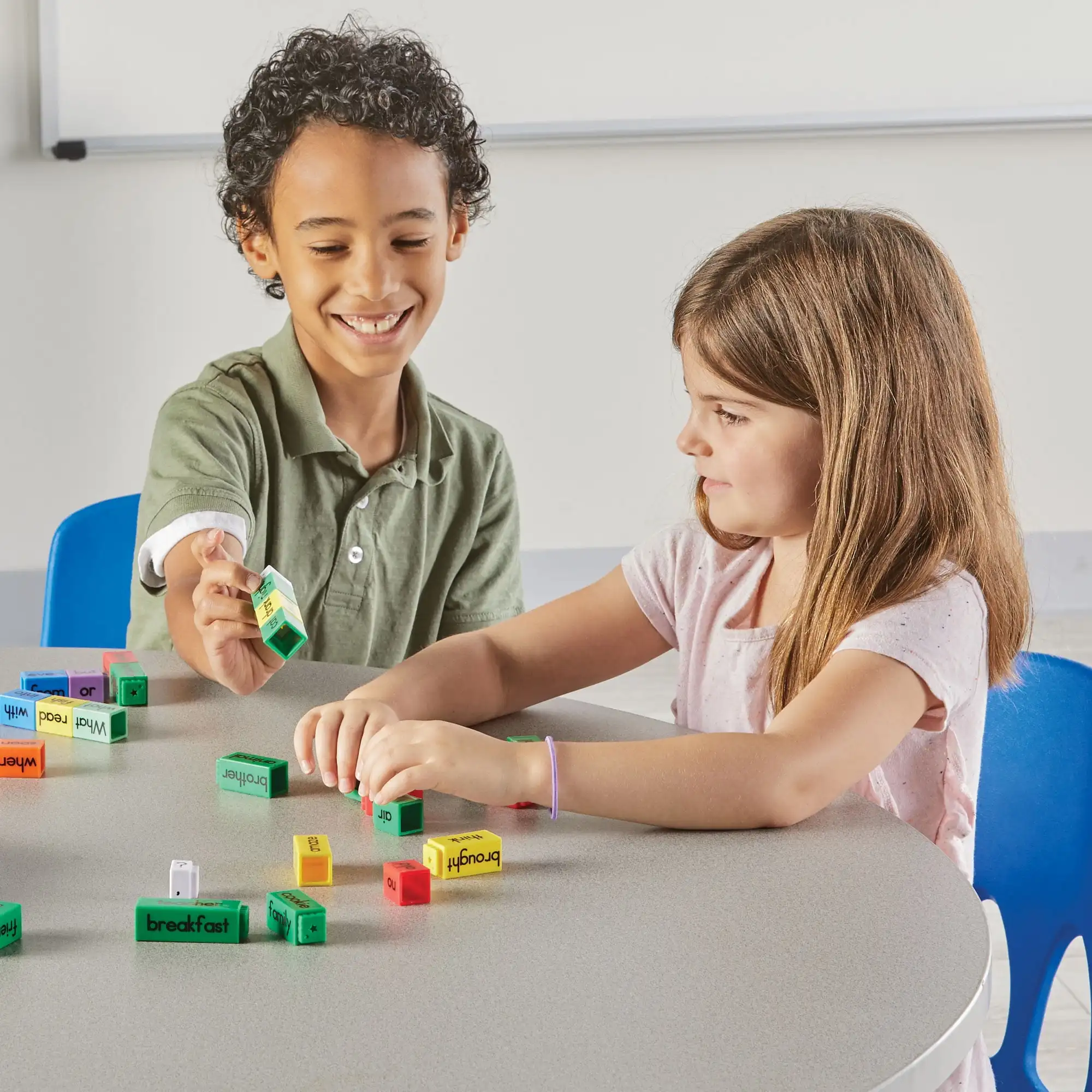 

hand2mind Reading Rods Sentence Construction, Sentence Building for Kids, Science of Reading Manipulatives