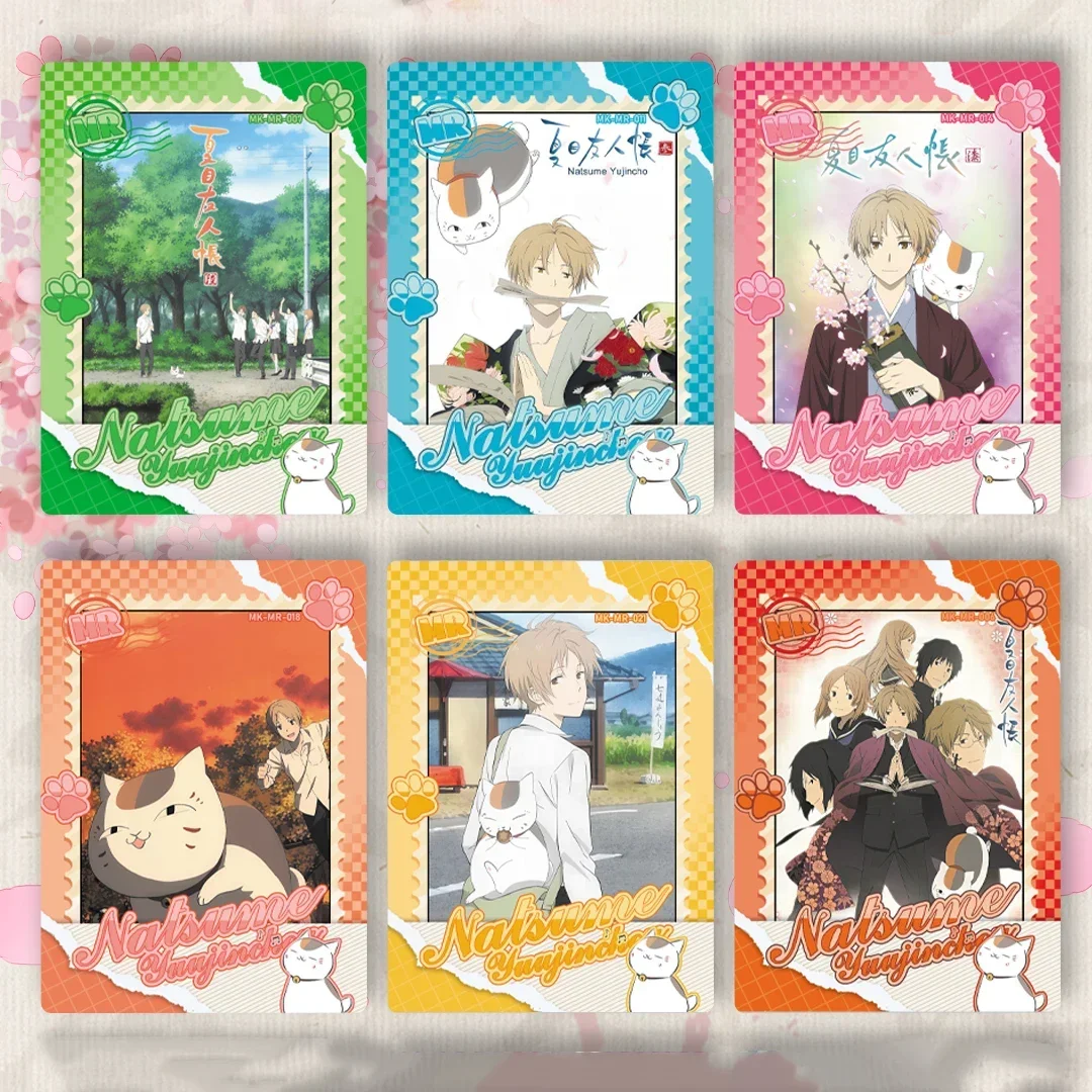 Tarjeta del libro de amigos de Natsume, tarjeta de colección periférica de Anime Shizuka Oka multipista de Takashi Natsume, juguetes para niños, regalo de Año Nuevo