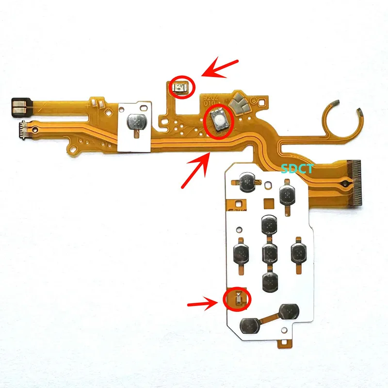 

NEW For Canon M6 II IXUS160 IXUS175 Improved Keyboard Button Function Key Flex Cable FPC