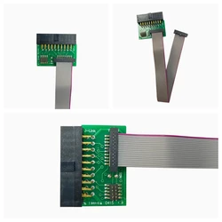 1pcs J-LINK/v9 v8 ARM-JTAG-20-20 Adapter board 2.54mm PIN 0.1 1.27mm jlink