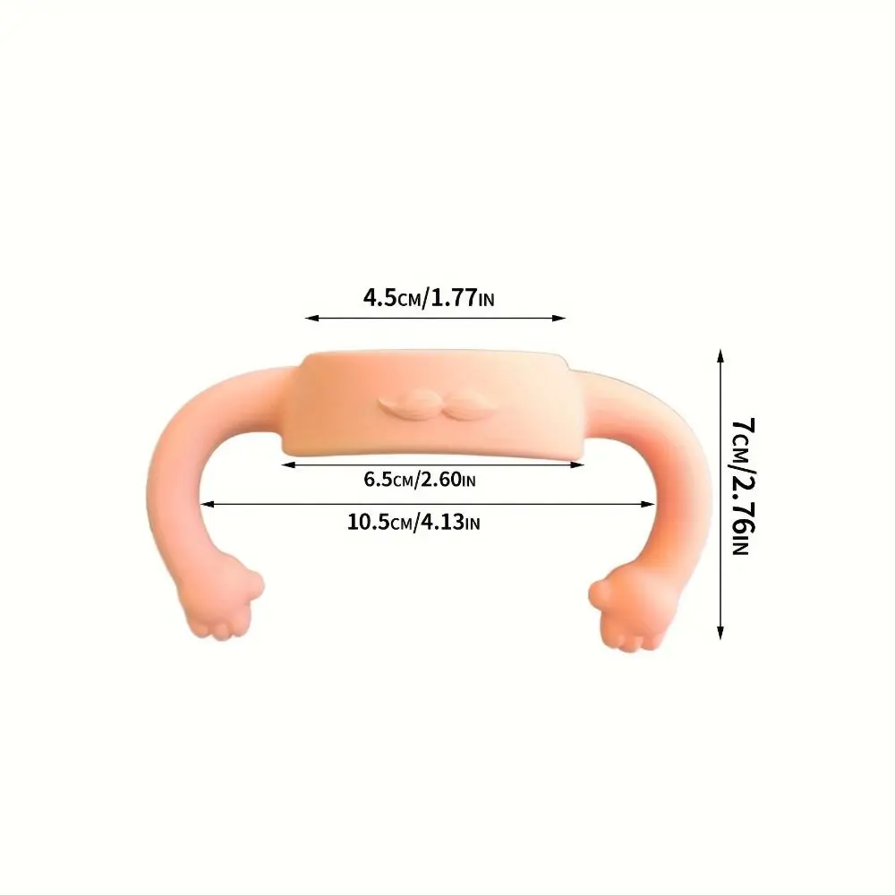 مقبض زجاجة جديد متعدد الوظائف ناعم وسهل الإمساك زجاجات عادية للرقبة مضادة للكسر وأكمام زجاجة للتغذية
