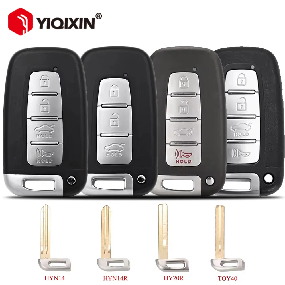 

For Hyundai Elantra Genesis Veloster Equus Tucson Sonata Azera I30 IX35 Remote Key Shell For Kia Soul Rio Borrego Forte Mohave