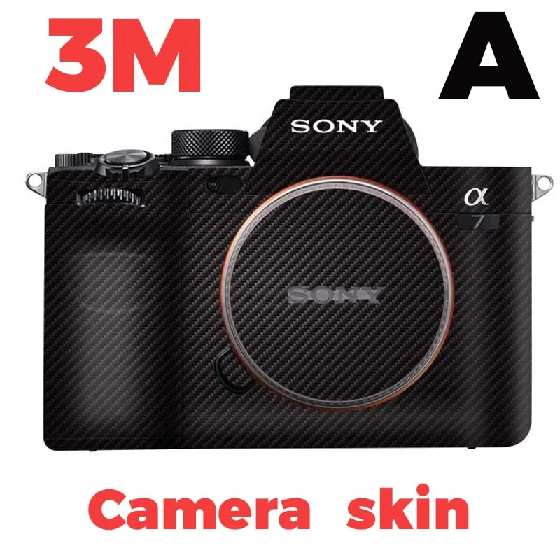 Kamera skóry nadaje się do SONY A7M3 A7M4 A7C A7R4 A1A7R2 A7R3 FX3 A6100 A6400 ZV1 ZVE10 A6500 A7S3 ochronna Film 3M