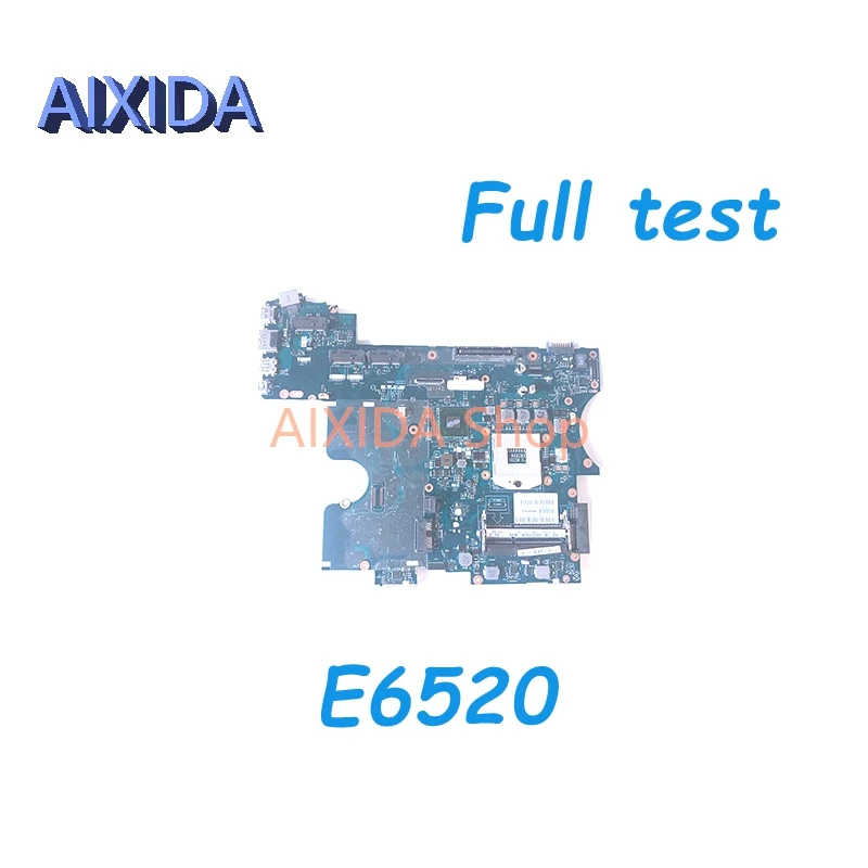 

AIXIDA PAL60 LA-6562P CN-0FFR5G 0FFR5G FFR5G for DELL Latitude E6520 Laptop Motherboard HM65 DDR3 main board full tested