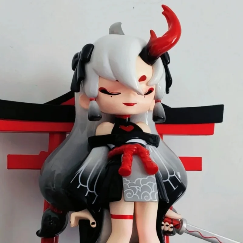 Yandere Girls Gen.2 Blind Box Remove The Lable Series Мода Готический Стиль Аниме Фигурка Кукла Модель Игрушки Настольный Декор Стола Подарки