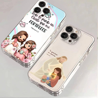 Cartoon Jesus And Me Bible Verse Print Pattern Phone Case For Xiaomi Poco X7 Cases Poco M6 X6 F6 X5 F5 X3 Pro Soft Clear Cover