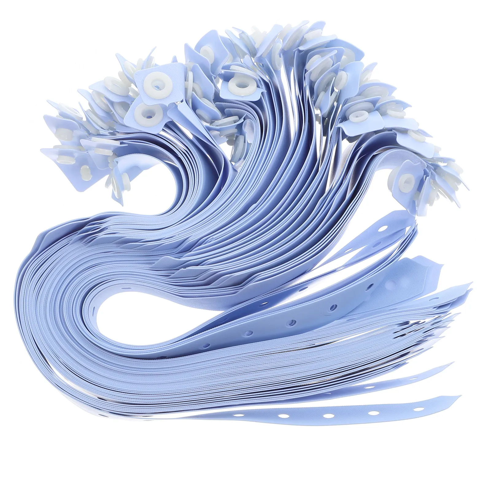 

100Pcs Patient Id Wristbands Hospital Identification Bracelets Comfortable Adjustable Medical Wristband for Adults Elderly