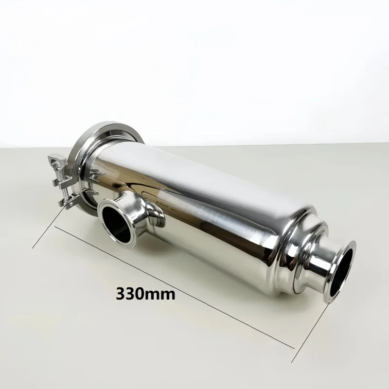 304 Stainless Steel Tri Clamp Pipeline Filter, Angle Filter L Type Strainer For Homebrew Beer Brewing  Distillation