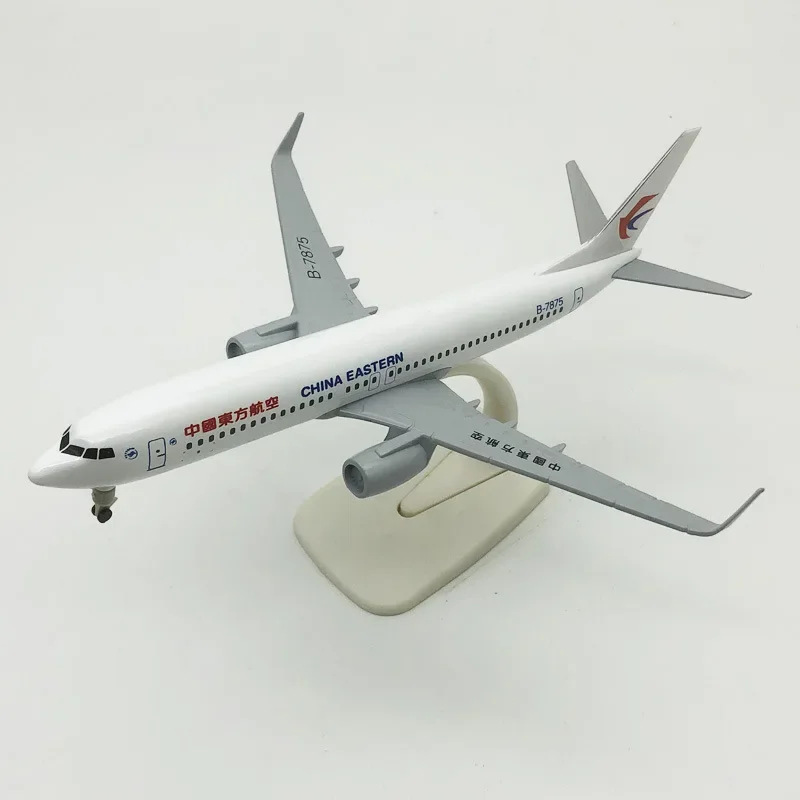 20cm Alloy Metal Air China Eastern Airlines Boeing 737 B737 Airways Diecast Airplane Model Plane Aircraft w Landing Gears Wheels