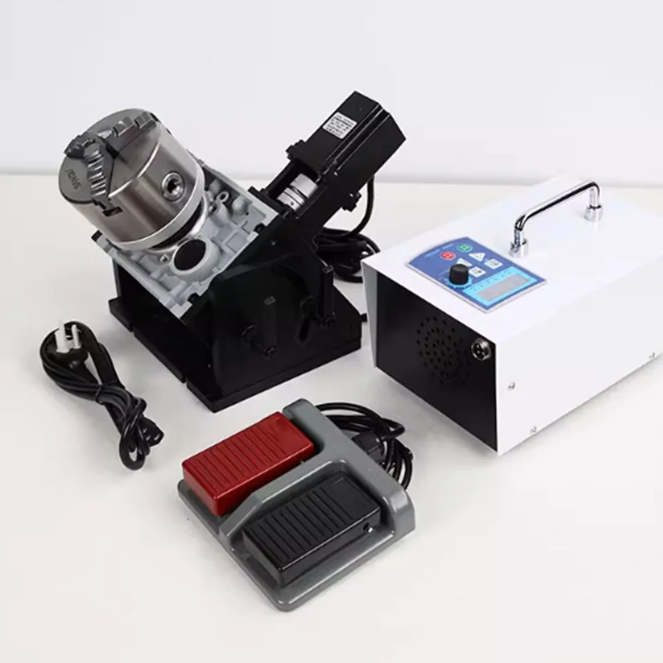 Precision indexing speed control rotary table positioner, manual argon arc welding, laser welding, circumferential seam welding