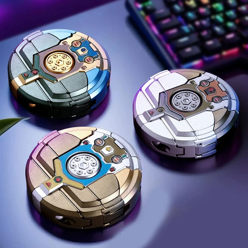 Creatieve Fidget Spinner Gyro Vervormde Robot 360 Roterende Bal Mechanische Antistress Zintuiglijke Speelgoed voor Volwassenen Kinderen Gift