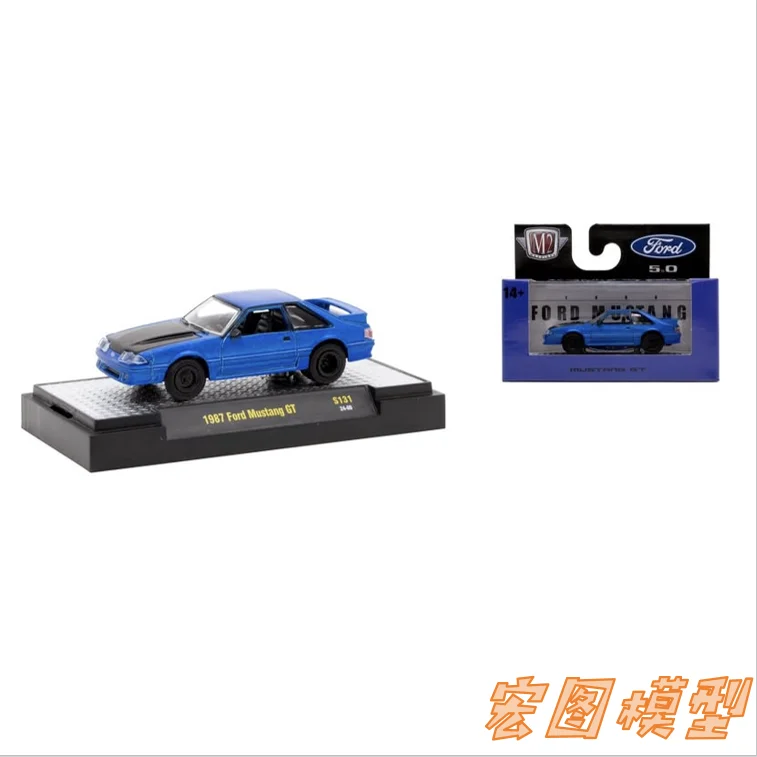

M2 Machines 1/64 Car model toys 1987 Ford Mustang GT