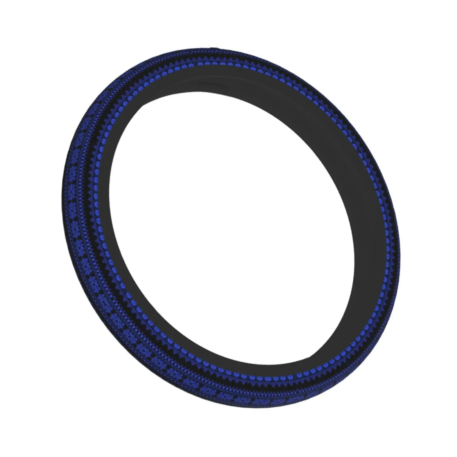Ukraine Embroidery Pattern Print Steering Wheel Covers Car Accessories Steering Wheel Protector Universal 15 Inch for SUV Trucks