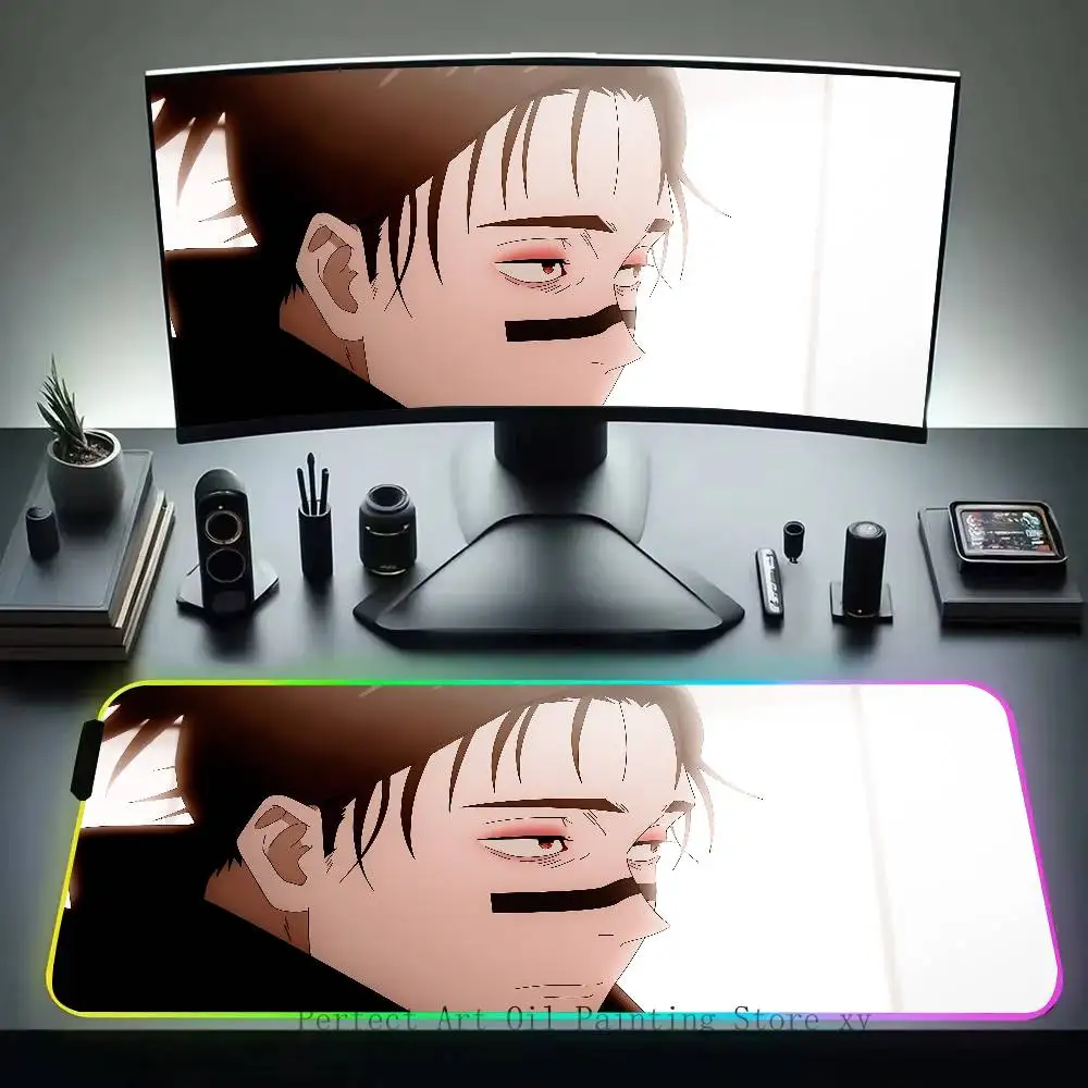 Choso Jujutsu Kaisen Anime Mousepad Non-slip Suitable For Office Computers Laptops E-sports Game Desk Mats XXL Keyboard