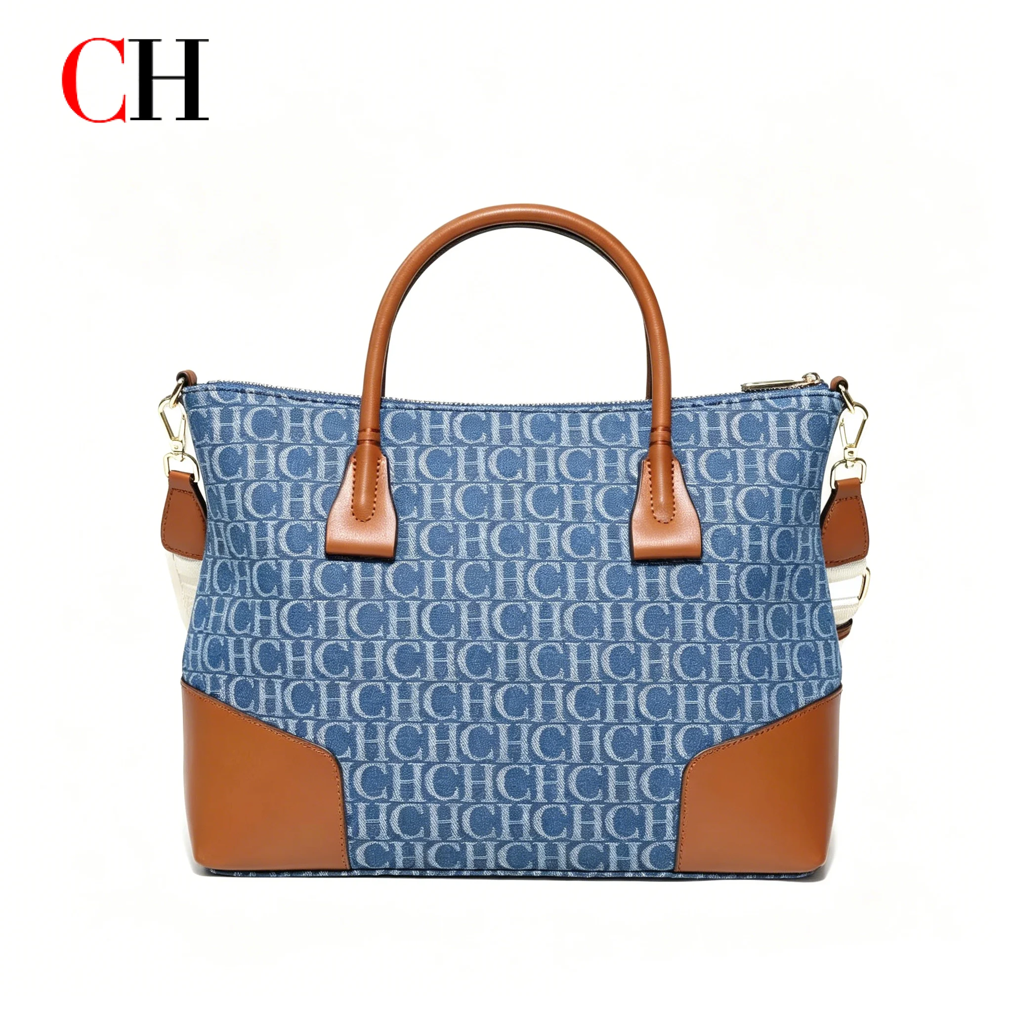 ch-women-handbag-letter-denim-print-tote-bag-wide-shoulder-strap-ladies-top-handle-crossbody-purse-daily-shopper-bag