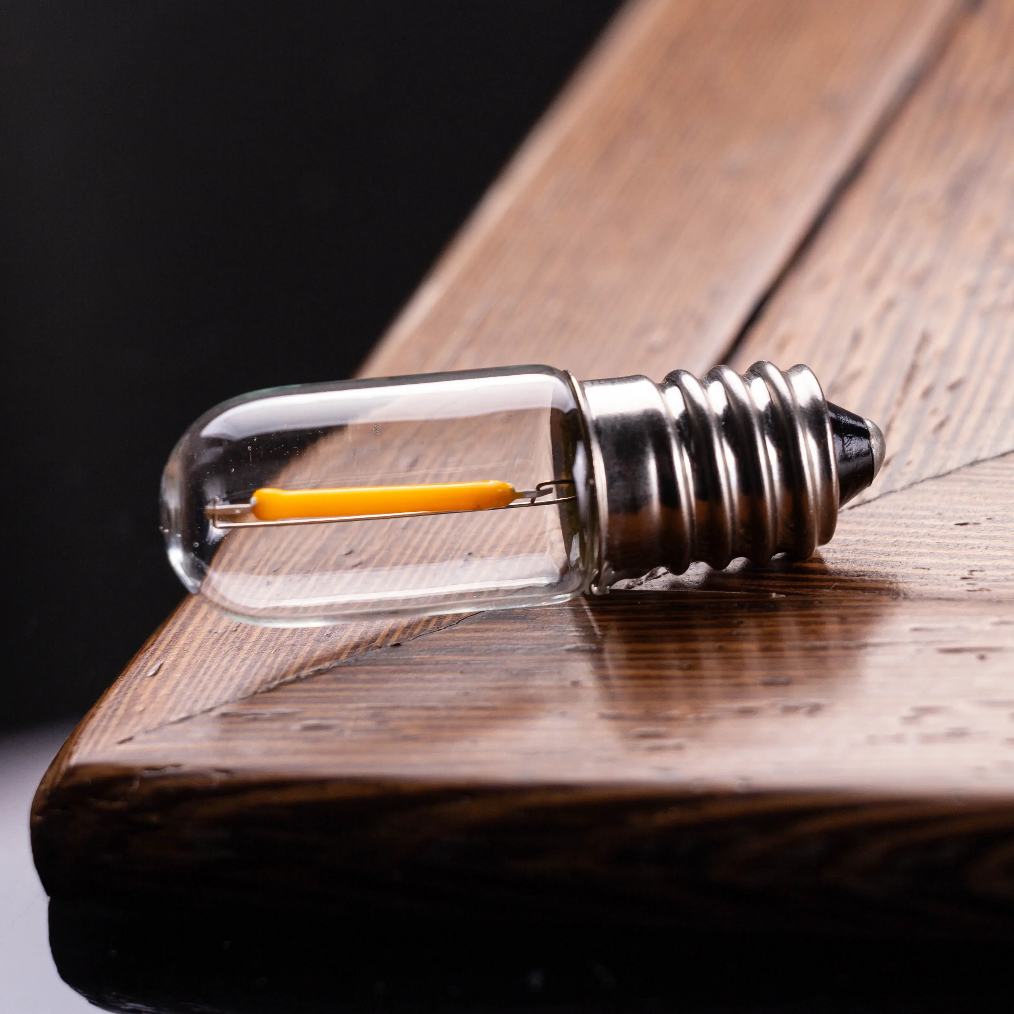 25pcs LED T16 0.6W String Replacement Light Bulbs E12 E14 Warm White 2700K Glass Light Bulbs 110V 220V Dimmable Outdoor String L