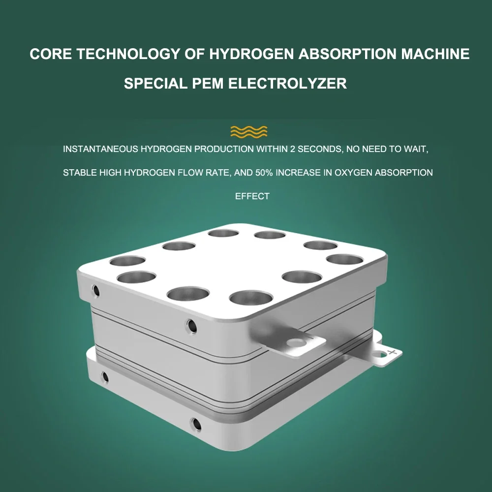 Original brand new！300ml/min High Concentration hydrogen Gas Generator Hydrogen Inhaler Hydrogen Absorption Machine Electrolysis