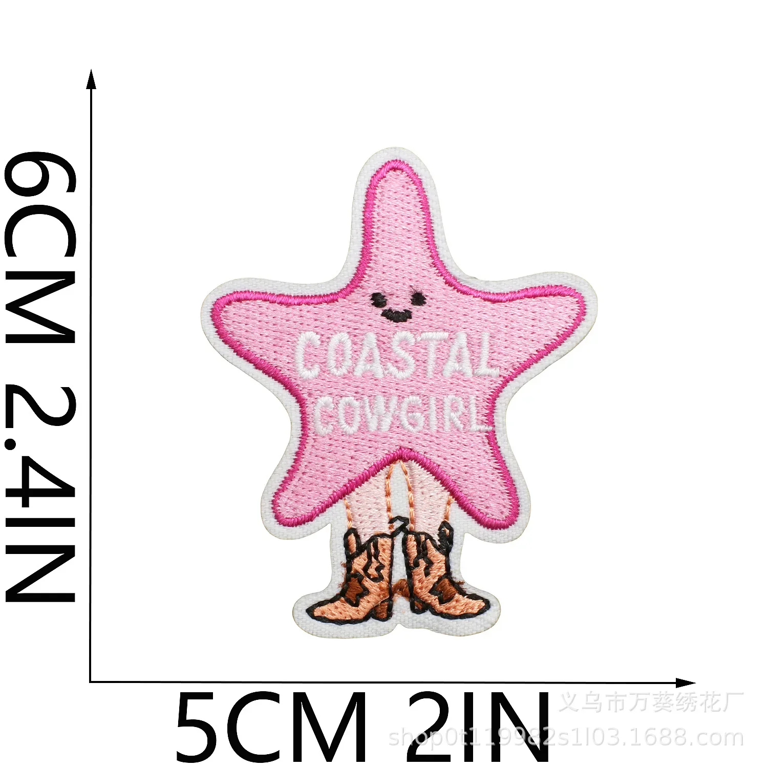 

Pink Girl Surf Pie Team Embroidery Cloth Sticker Turtle Patch Sticker Bow Shell Decoration Embroidery Label Big Shark