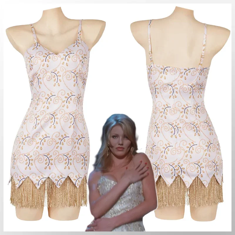 FC6Jim Movie Mask Costume Disguise Tina Carlyle Cosplay Fantasy Sexy Dress Adult Women Men Roleplay Fantasia Outfits Hallow@FC8！