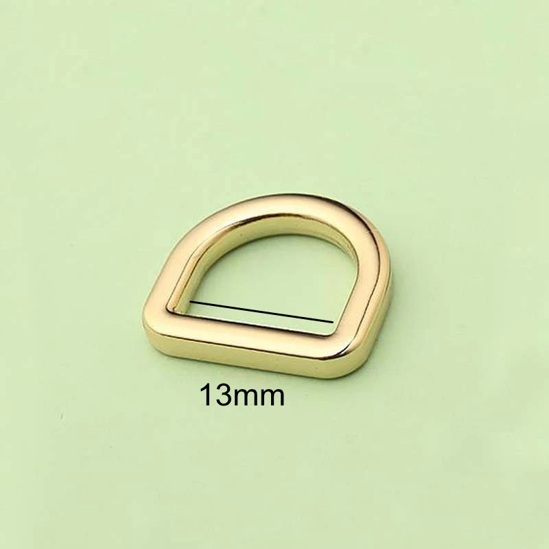 100pcs 4 colors Closed D ring Square edge inside 13mm 1/2